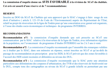 Le SCoT du Chablais avance !